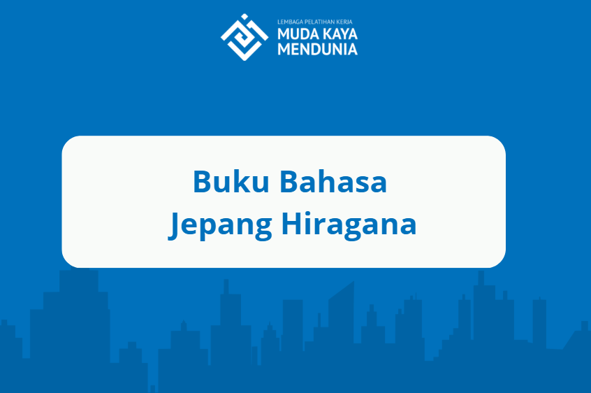 buku bahasa jepang hiragana