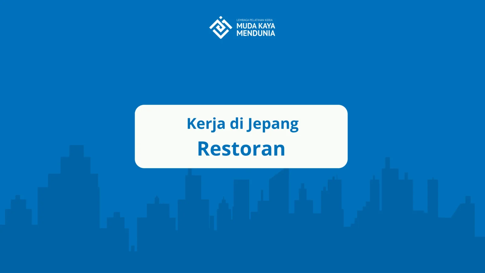 Kerja di Jepang Restoran