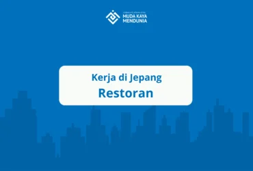 Kerja di Jepang Restoran