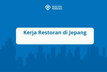 Kerja Restoran di Jepang