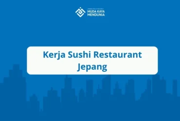 Kerja Sushi Restaurant Jepang